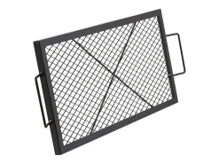 Parrilla de Cocina SucceBuy para Fogón Exterior X-Marks de 81CM, Parrilla de Cocina en Acero Robusto