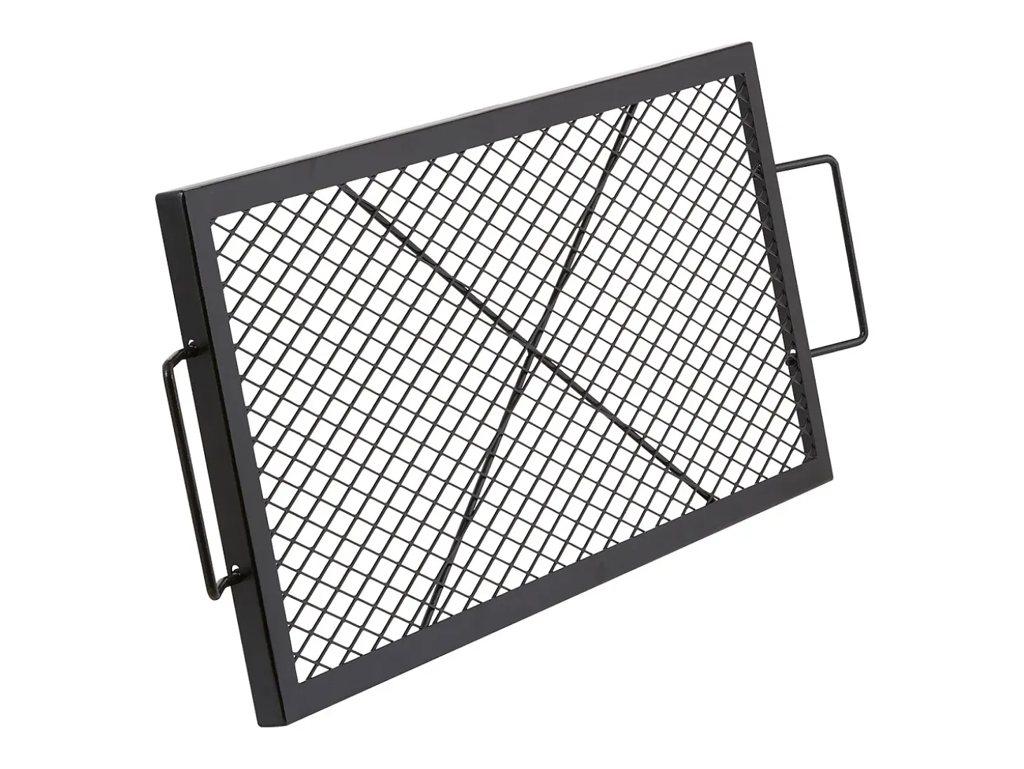 Parrilla de Cocina SucceBuy para Fogón Exterior X-Marks de 81CM, Parrilla de Cocina en Acero Robusto