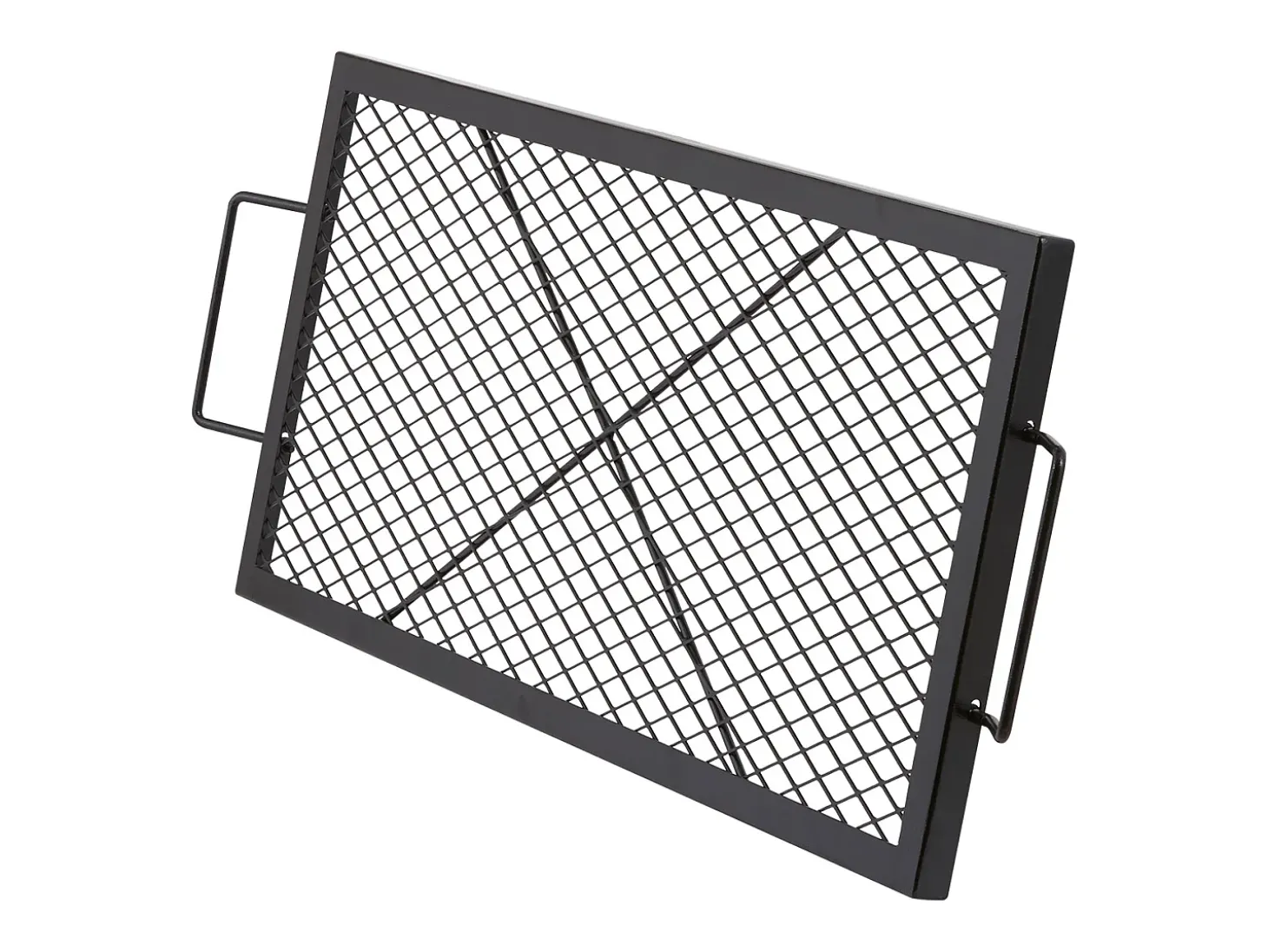 Parrilla de Cocina SucceBuy para Fogón Exterior X-Marks de 81CM, Parrilla de Cocina en Acero Robusto