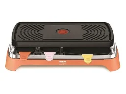 Parrilla de raclette TEFAL RE651JF0 para 8 personas 1450W - Multifunción, Grill, Plancha, Pizza Party, Brunch, Libro de recetas