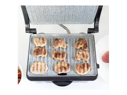 Parrilla eléctrica Cecotec Rock'n Grill 1000W negro/inox