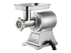 Picadora de Carne SucceBuy Comercial 1100W, Acero Inoxidable, Capacidad 204KG, Placa de Cuchilla de Corte, Rellenador de Salchichas