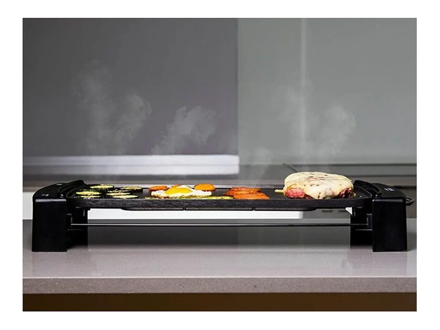 Plancha cocina Cecotec Black&Water 2500 W