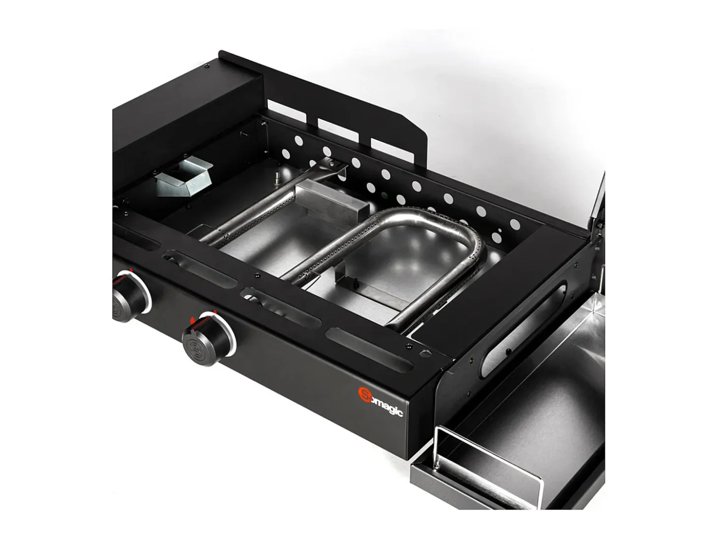 Plancha de gas especial hamburguesas 5,6kW - SOMAGIC