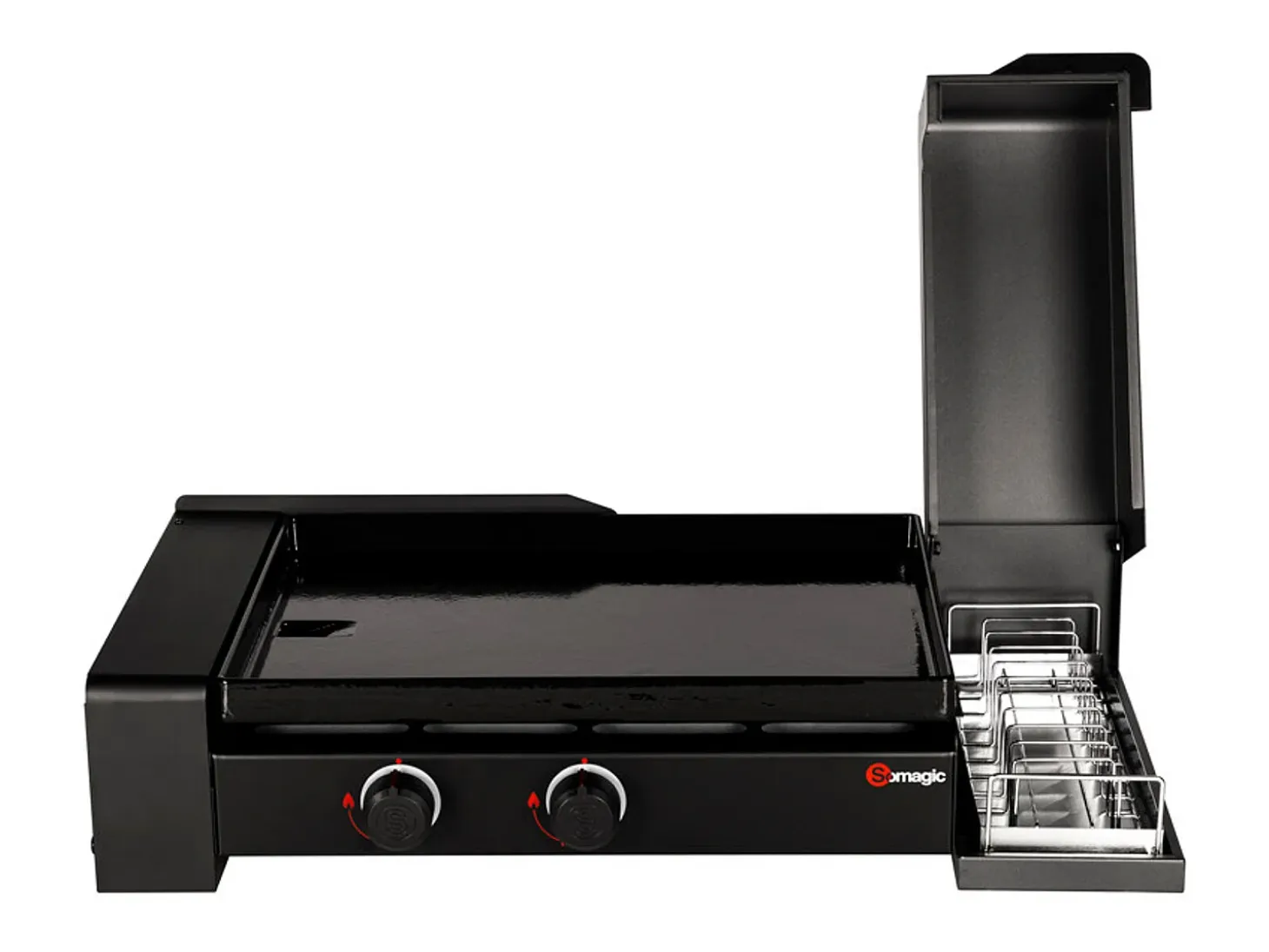 Plancha de gas especial hamburguesas 5,6kW - SOMAGIC