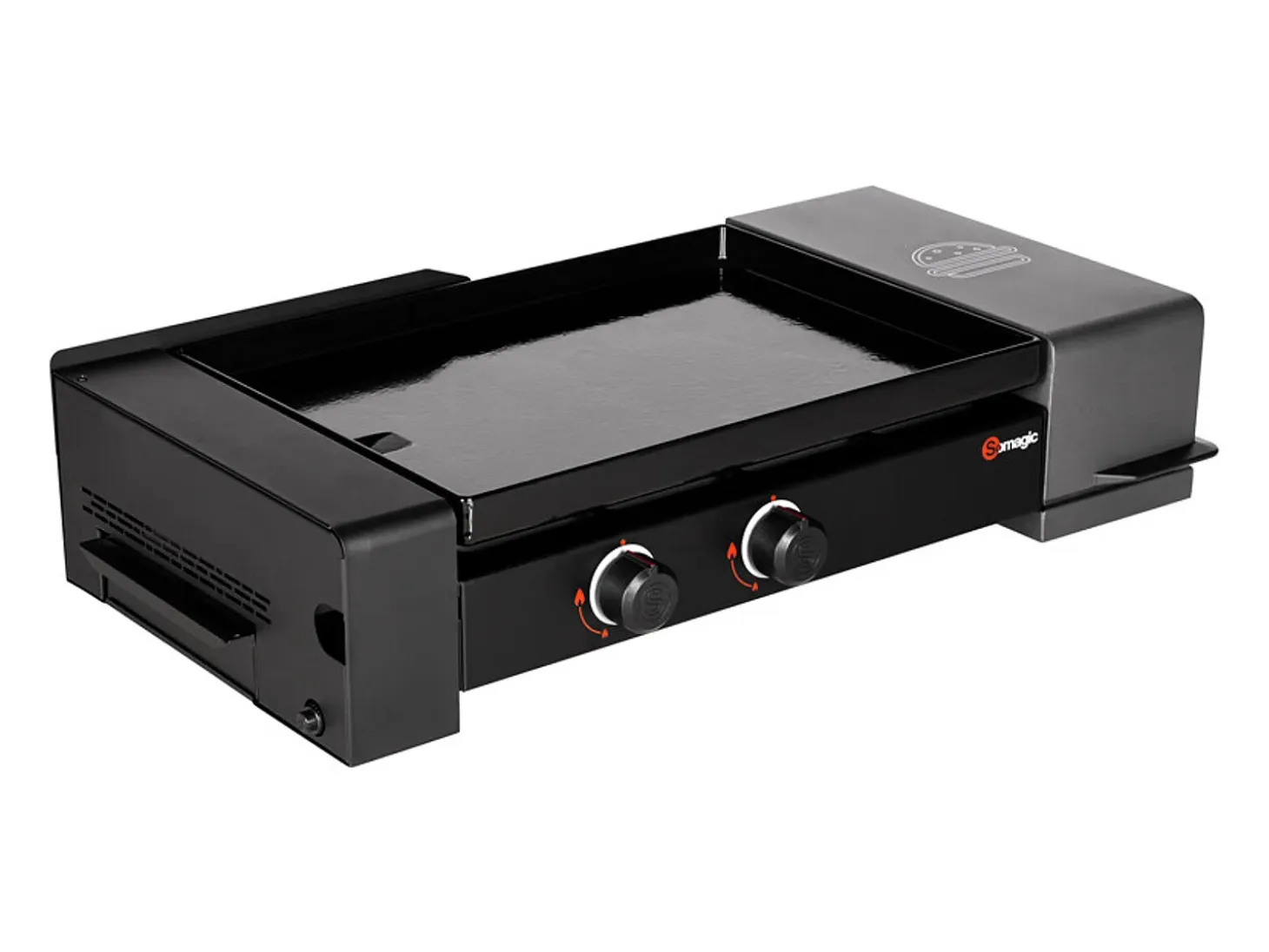 Plancha de gas especial hamburguesas 5,6kW - SOMAGIC
