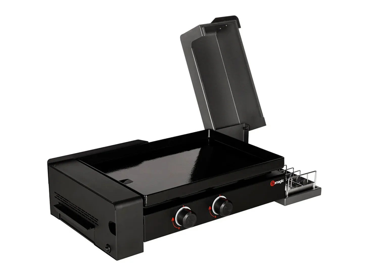 Plancha de gas especial hamburguesas 5,6kW - SOMAGIC