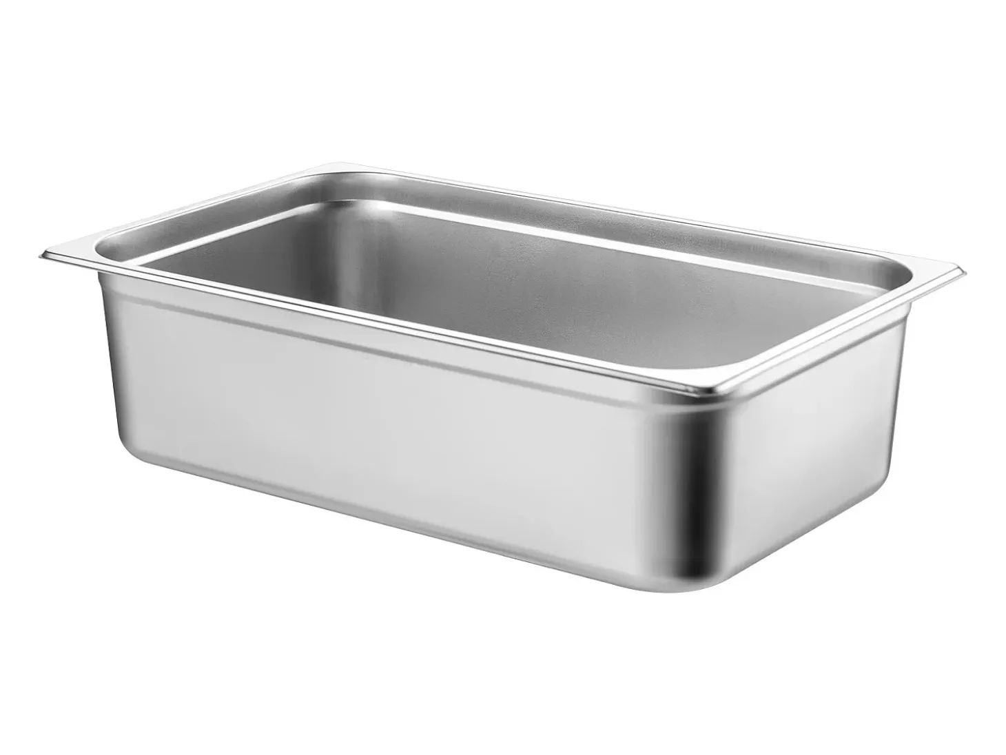 Plato Plano SucceBuy Lote de 6 Calderos de Vapor de Tamaño Estándar, en Acero Inoxidable, de 15.2 CM de Profundidad