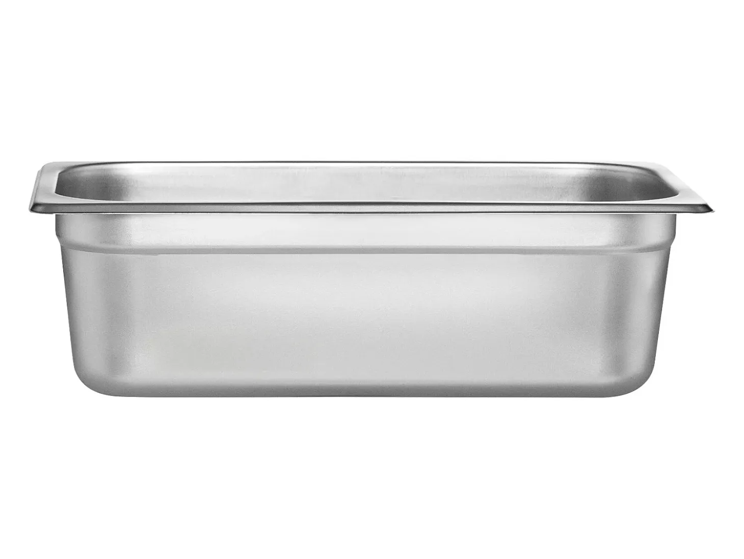 Plato Plano SucceBuy Lote de 6 Cacerolas de Hotel de Tamaño 1/3, Cacerola Profunda en Acero Inoxidable de 10.2CM para Mesa de Vapor