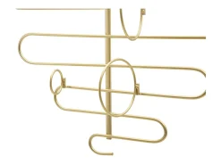 Porta Botellas VKH326, Oro, 53x13x72 cm, Kendra Home
