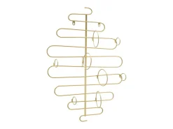 Porta Botellas VKH326, Oro, 53x13x72 cm, Kendra Home