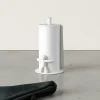 portarollos de toallas de papel para mostrador de cocina Blanco