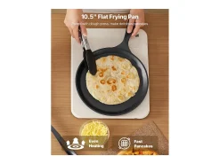 Prensa para Tortillas SucceBuy de Hierro Fundido de Alta Resistencia, 20 cm, con Asa y 100 Papeles de Pergamino, para Tortillas