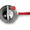 Prensa puré de acero inoxidable de 24 cm con 3 discos Ibili - Accesorio de cocina versátil para deliciosas recetas