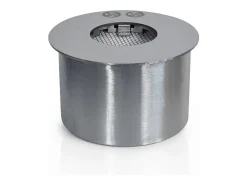 Quemador redondo para chimenea de bioetanol, acero inoxidable, 1,5 lt, diámetro 17 cm