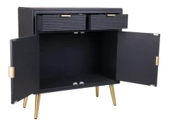 Recibidor De Madera Con 2 Puertas Y 2 Cajones