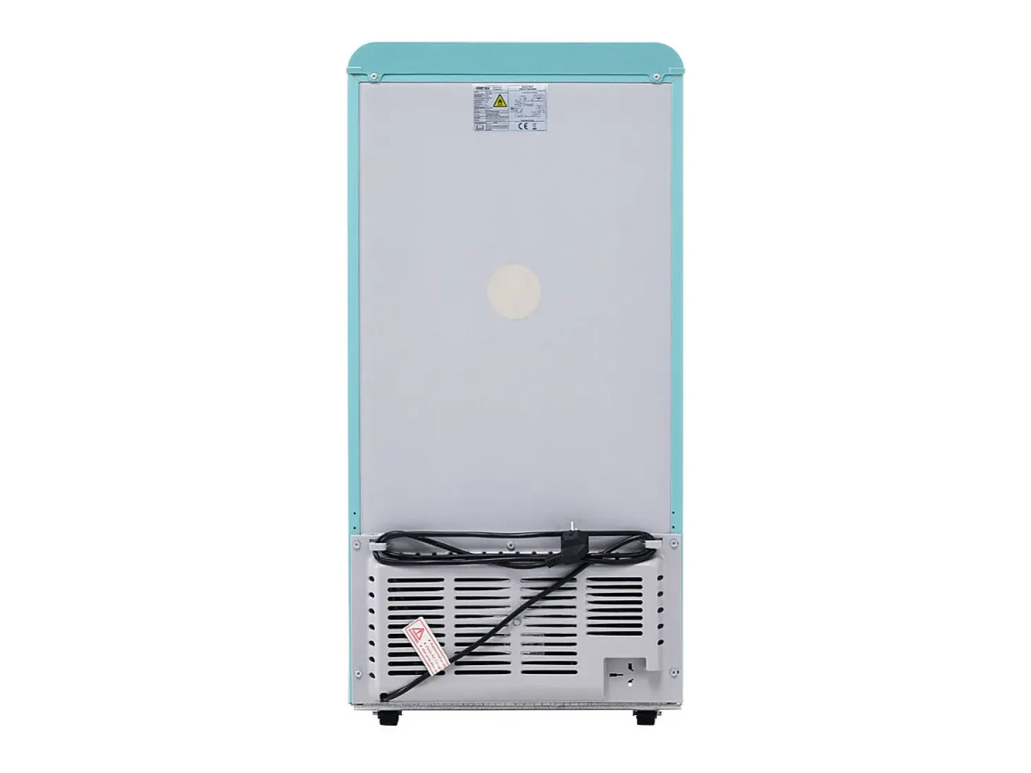 Refrigerador de doble puerta con ajustes y ruedas - 72L - 120kWh/año - Nivel de ruido bajo de 39 dB - Clase E - 45x44x91cm