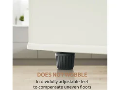 Refrigerador de dos puertas, 28L + 64L, con 3 estantes y LED, -27 ° C a 13 ° C, 116 kWh/año, eficiencia energética de
