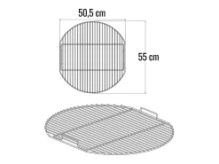 Rejilla simple 55 cm - SOMAGIC