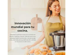 Robot de cocina Cecotec Mambo CooKing Total Gourmet 2200W ChefCrown 2 jarras WiFi inox