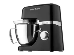 Robot multifunción SENCOR STM 6359BK 1000W negro con bol de acero inoxidable 4,5L, 8 velocidades y accesorios completos