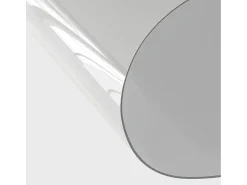 Rollo de protector de mesa PVC transparente 0,9x15 m 1,6 mm