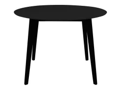 Ronde tafel VOJENS – Scandinavische elegantie en alledaagse gezelligheid-Color Negro