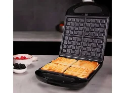 Sandwichera Cecotec Rock´nToast Family 3in1 1500W 3 placas intercambiables negro