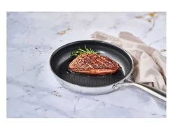 Sartén COSY & TRENDY HEXAPRO 24 cm acero inoxidable 3PLY antiadherente cerámica sin PFAS para todo tipo de fuegos