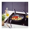 Sartén de 20 cm Kuro Beka de fundición de aluminio con recubrimiento cerámico antiadherente de titanio, compatible con todo tipo de fuegos