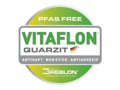 Sartén de Aluminio Forjado 24 cm BARISA con Recubrimiento Vitaflon Quarzit Sin PFAS - Compatible con Inducción