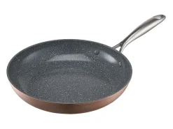 Sartén de Aluminio SucceBuy, 3 Piezas 20/27/30 cm, Sartén Antiadherente de Cerámica con Mango Resistente al Calor, para Gas, Eléctrico