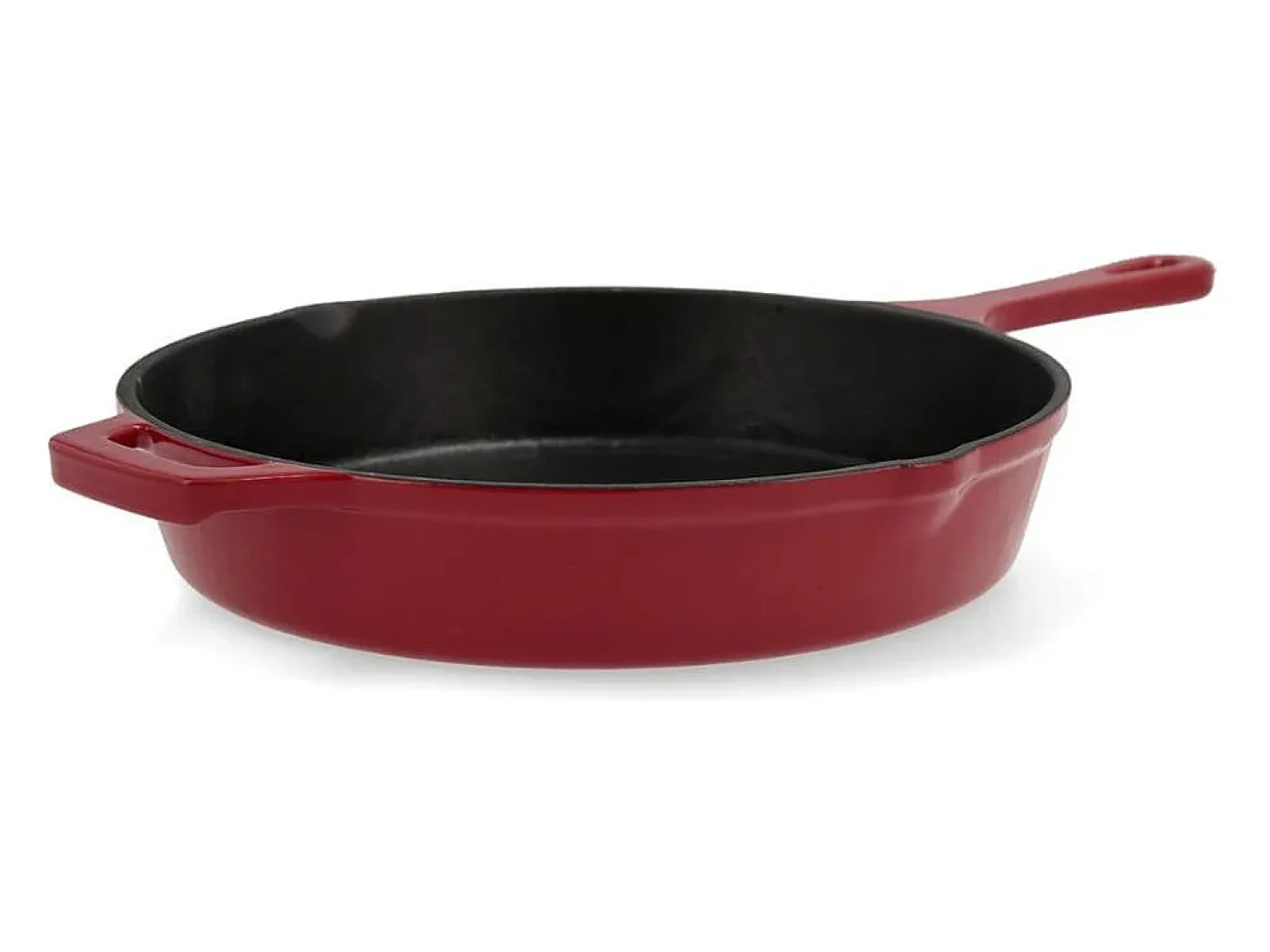 Sartén Fierro Bidasoa hierro esmaltado rojo/negro Ø26 cm