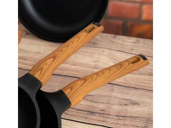 Sartén Karbon Quid aluminio fundido negro Ø20 cm