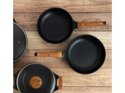 Sartén Karbon Quid aluminio fundido negro Ø20 cm
