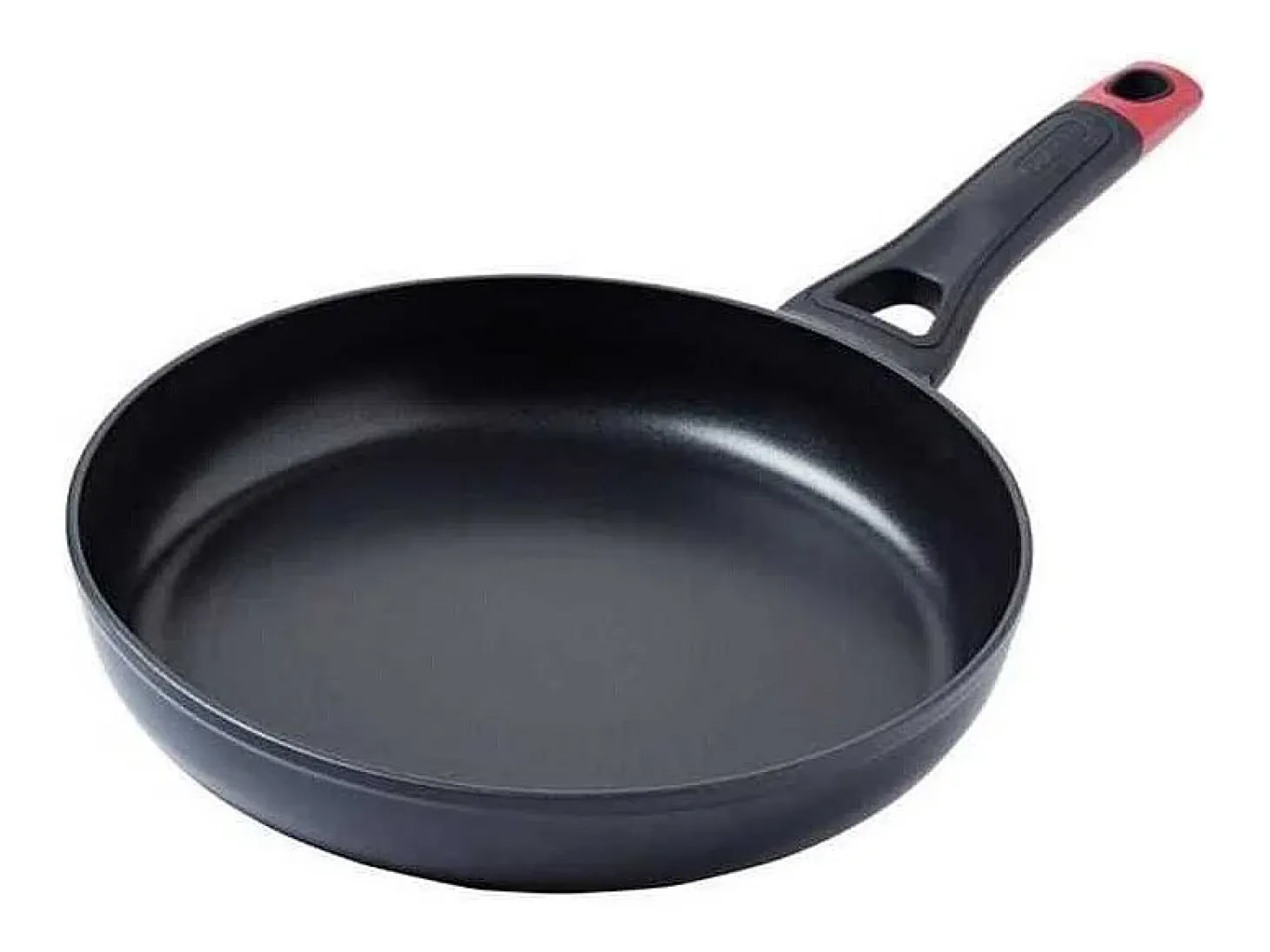 Sartén Óptima+ Pyrex aluminio forjado negro/rojo Ø22 cm