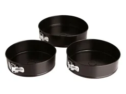 Set de 3 moldes desmontables Quid Sweet Grey 24/26/28 cm
