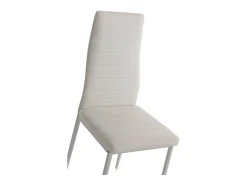 Set de 4 Sillas BEATRICE blanca