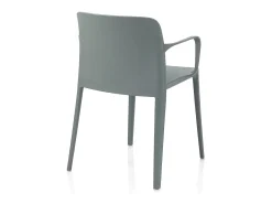 Set de 4 Sillas de interior/exterior TIMMY gris