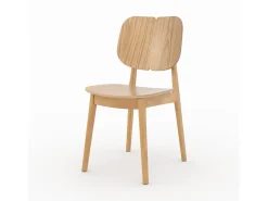 Set de 2 sillas de madera clara - Clyde