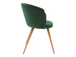 Set de 2 sillas de terciopelo verde agua - Chiara