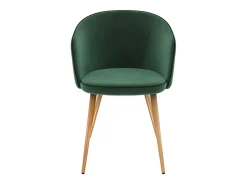 Set de 2 sillas de terciopelo verde agua - Chiara