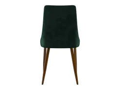 Set de 2 sillas de terciopelo verde - Vinni