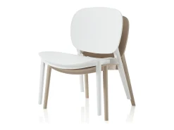 Set de 2 Sillas interior/exterior LEON blanco