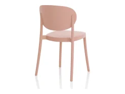 Set de 4 Sillas interior/exterior EVA rosa