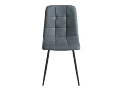 Set de 4 sillas modernas azul suave 