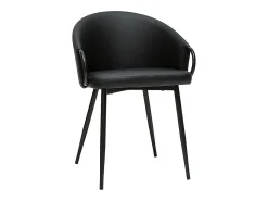 Set de 2 sillas negras de diseño PRECIO