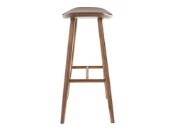 Set de 2 taburetes de cocina de diseño nogal 72 cm DEMORY