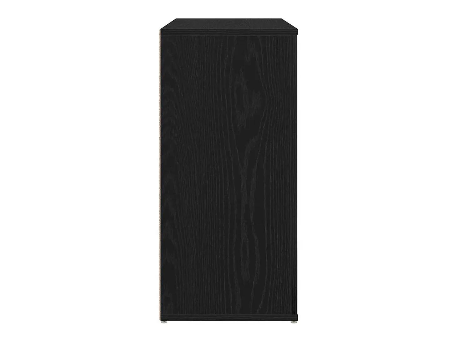 Sideboard Roble negro 80 x 33 x 70 cm Madera contrachapada