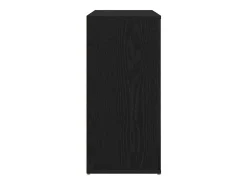 Sideboard Roble negro 80 x 33 x 70 cm Madera contrachapada